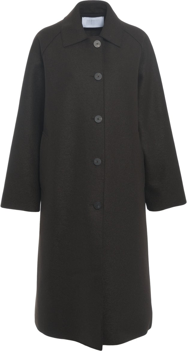 Harris Wharf London Virgin wool coat Bruin