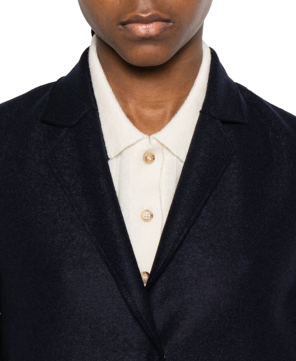 Harris Wharf London Coats Blue Blauw