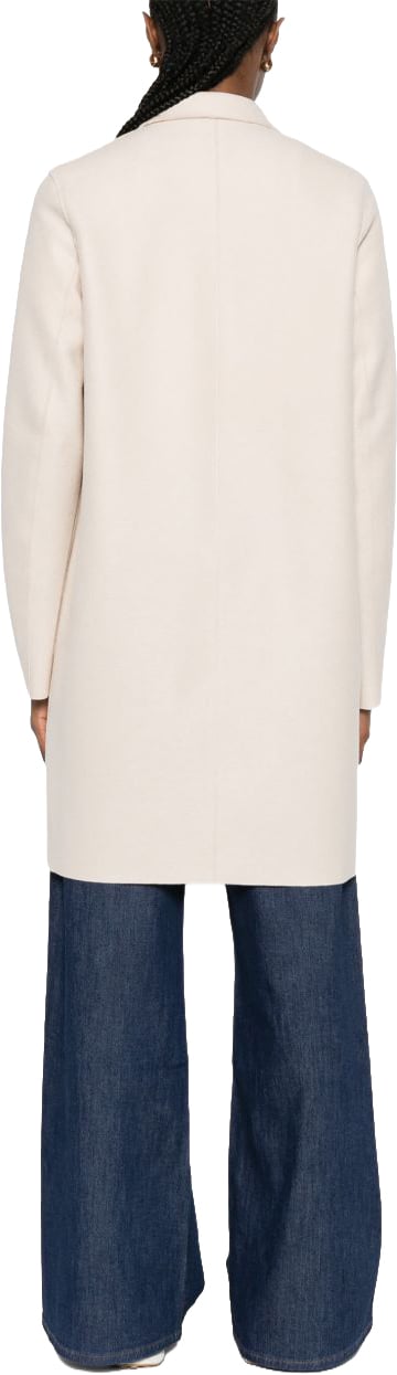 Harris Wharf London Coats Ecru Beige