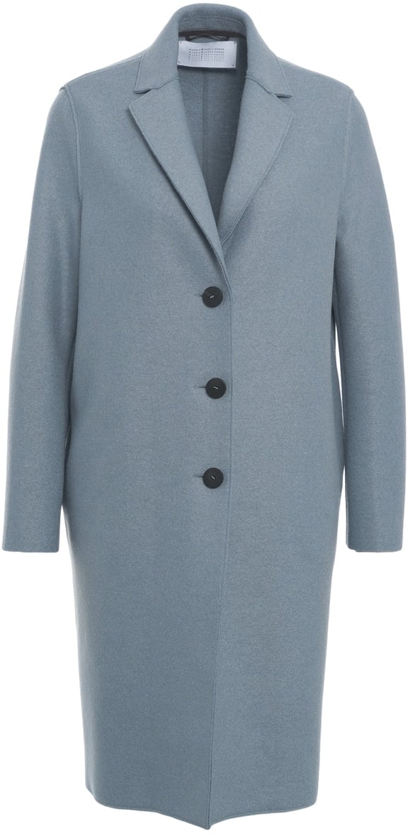 Harris Wharf London Virgin wool coat Blauw
