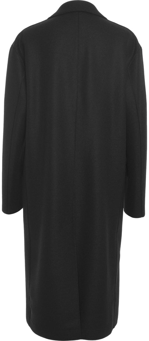 Harris Wharf London Virgin wool coat Zwart