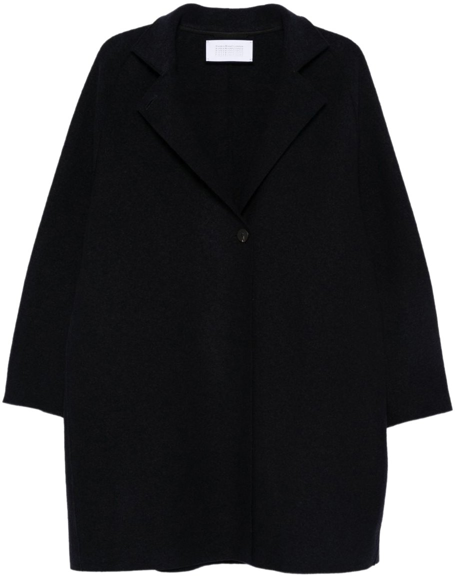 Harris Wharf London Coats Blue Blauw