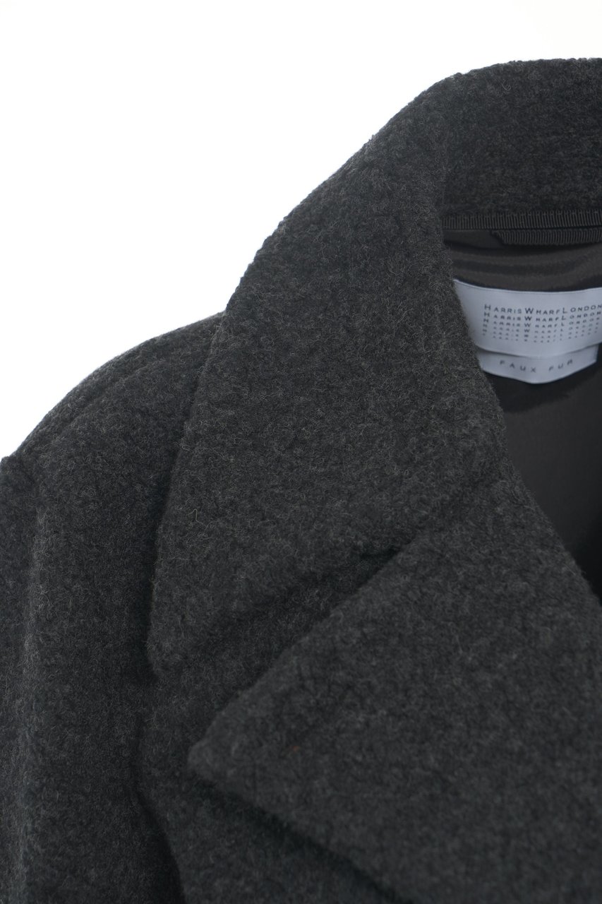 Harris Wharf London Knit bouclé peacoat Beige