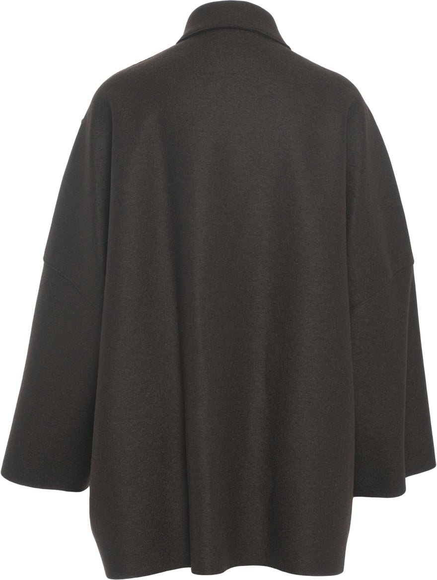 Harris Wharf London Virgin wool oversize jacket Bruin