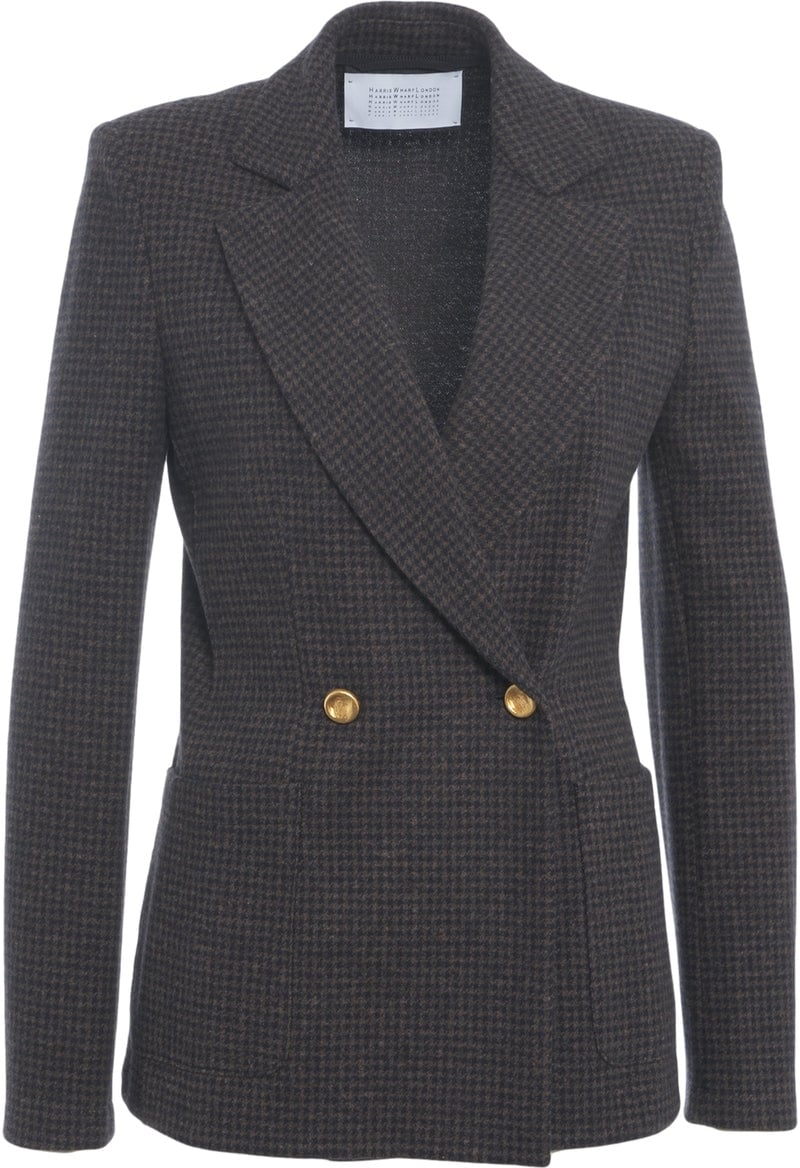 Harris Wharf London Double-breasted blazer Bruin