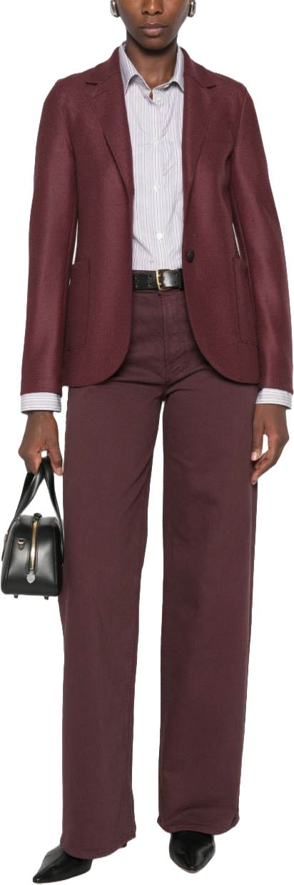 Harris Wharf London Jackets Bordeaux Maroon