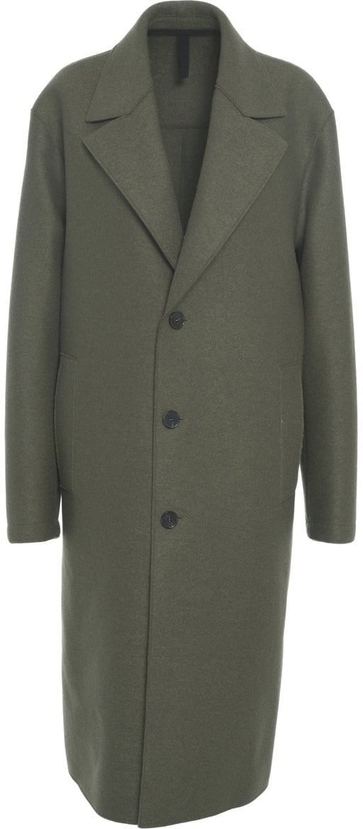 Harris Wharf London Wool coat Groen