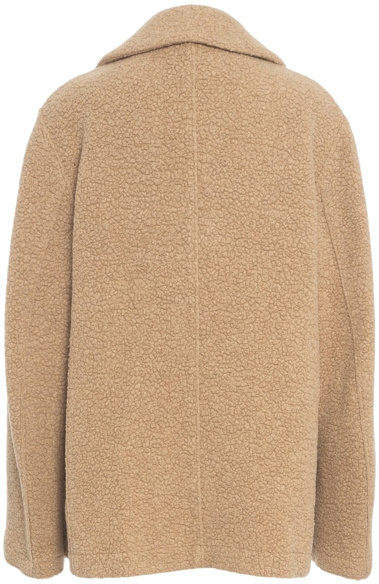 Harris Wharf London Bouclé peacoat Beige