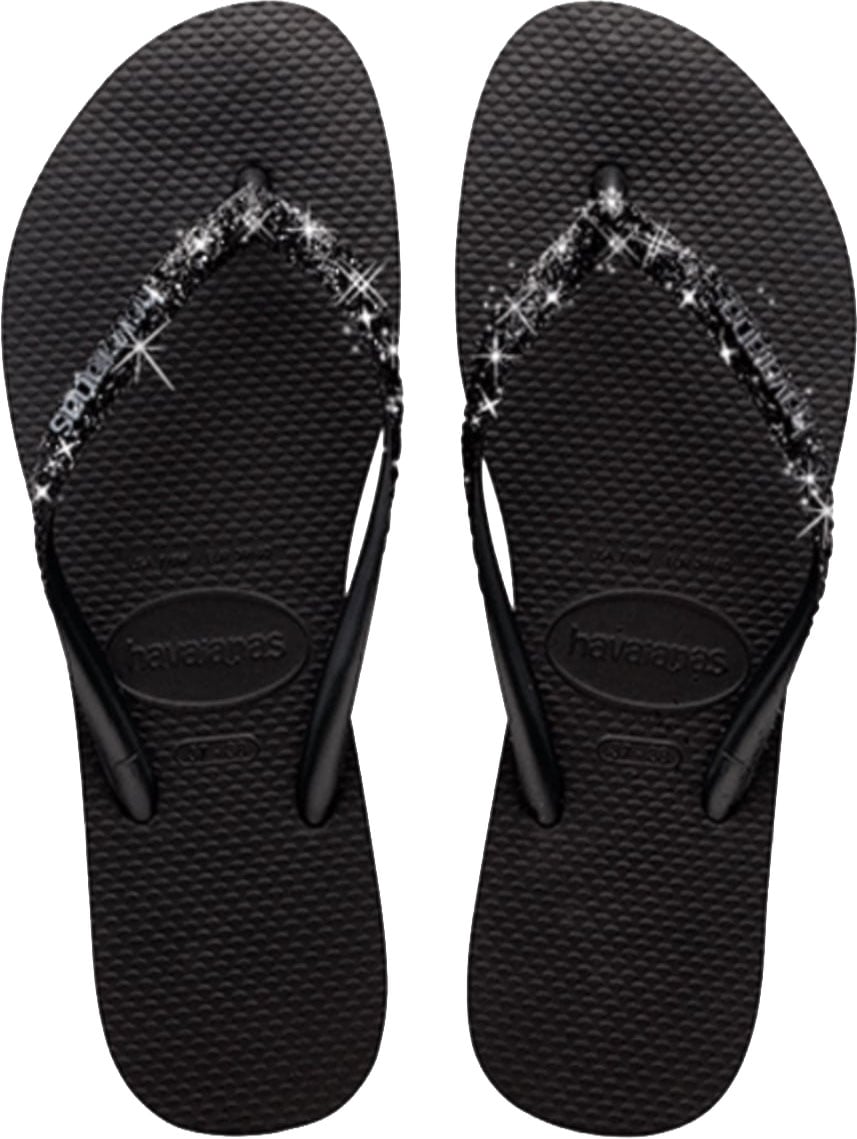 Havaianas Havaianas - Slim Glitter II | Black/Blac Zwart