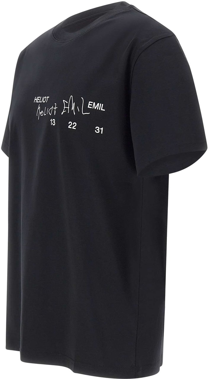 Heliot Emil T-Shirts And Polos Black Zwart