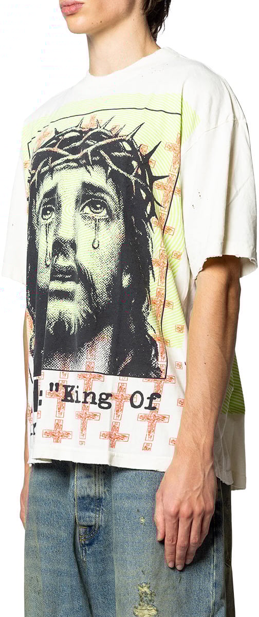 Hellstar SON OF GOD T-SHIRT WHITE Wit