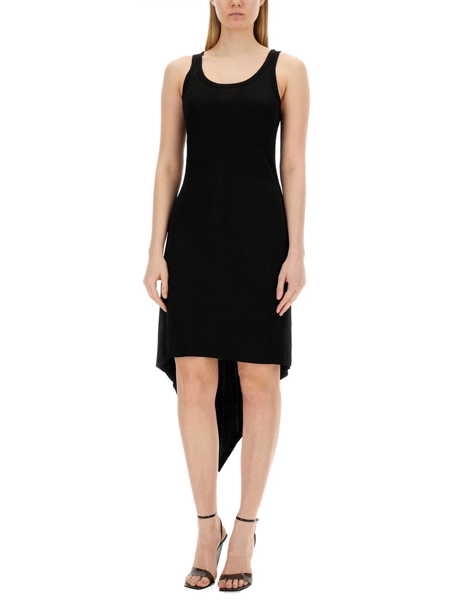 Helmut Lang JERSEY CAMISOLE DRESS Zwart