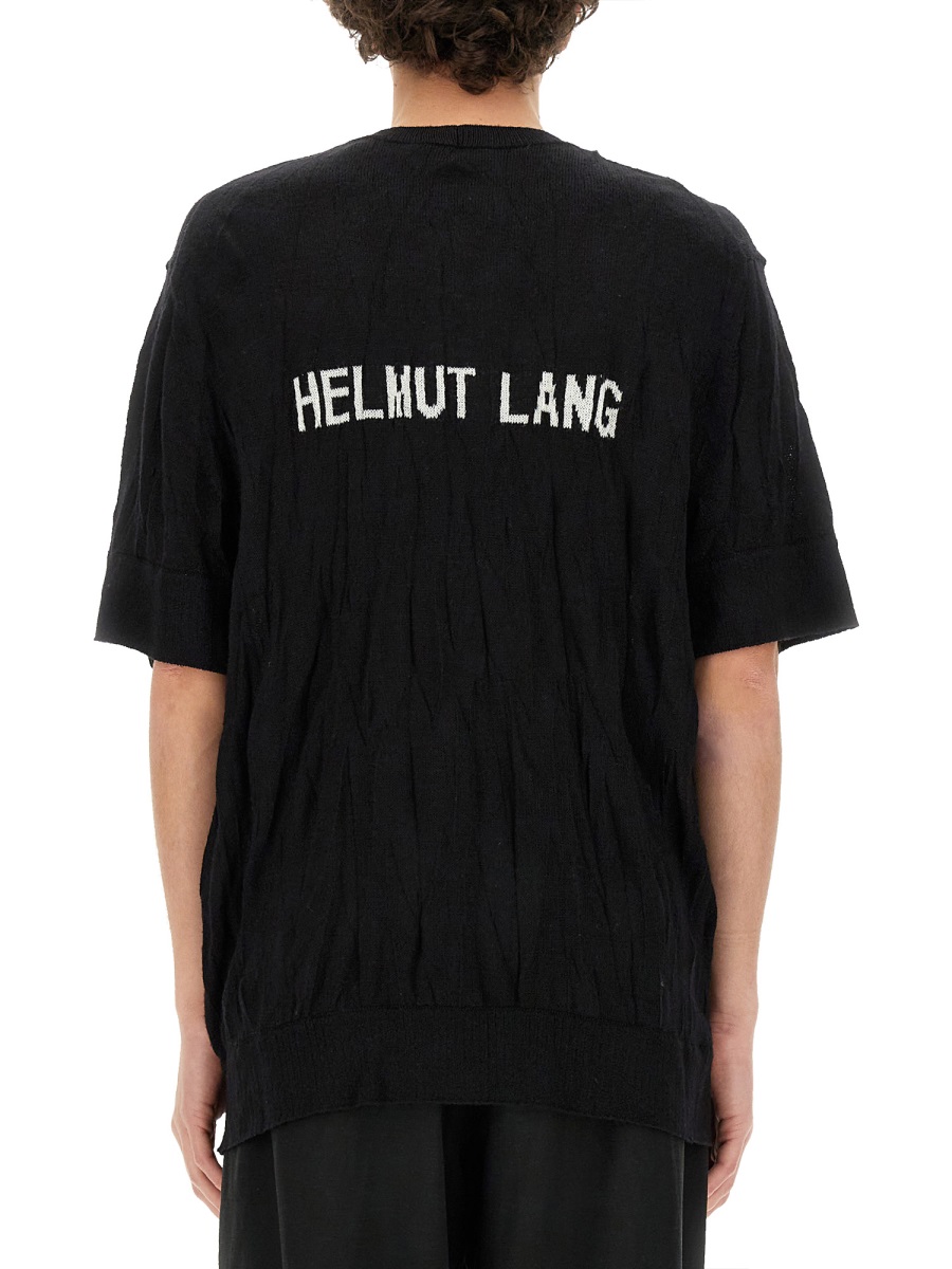 Helmut Lang CRUSHED SHIRT Zwart