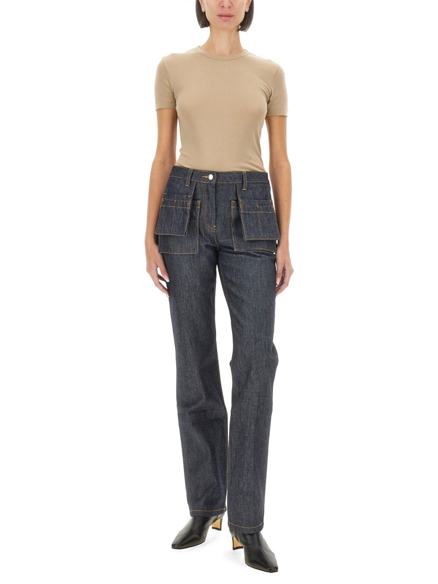 Helmut Lang SLIM FIT T-SHIRT Beige