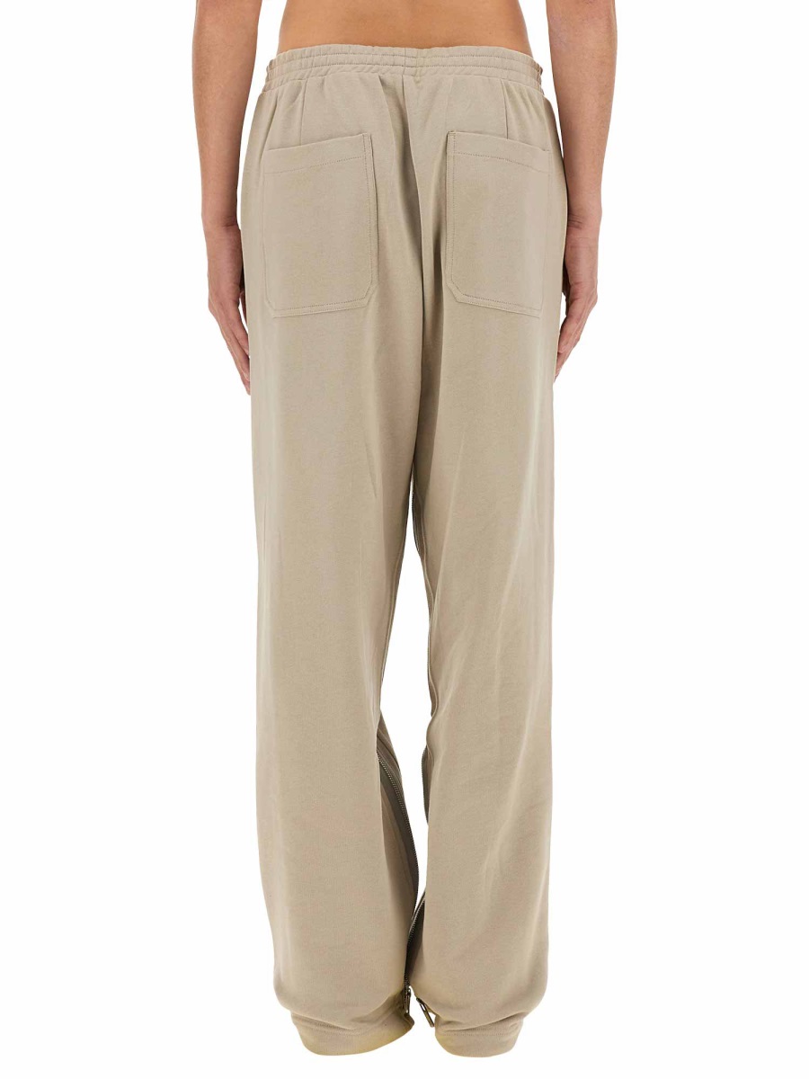 Helmut Lang JOGGING PANTS WITH ZIPPER Grijs