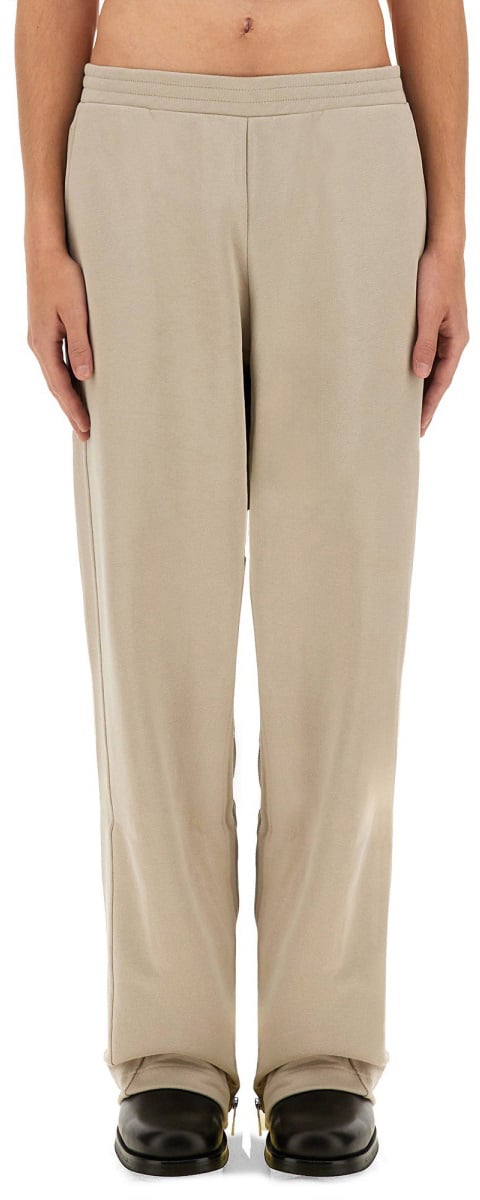 Helmut Lang JOGGING PANTS WITH ZIPPER Grijs