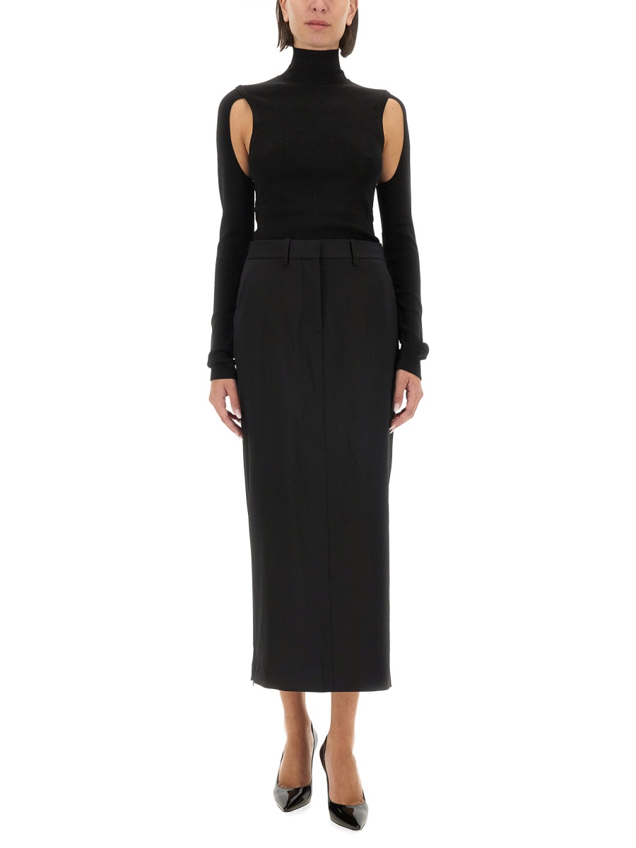 Helmut Lang TOP AIR Zwart