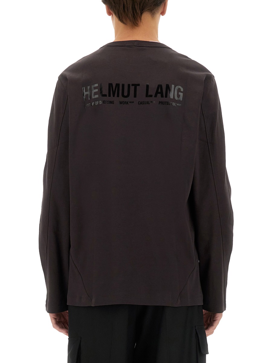 Helmut Lang T-SHIRT APEX Bruin