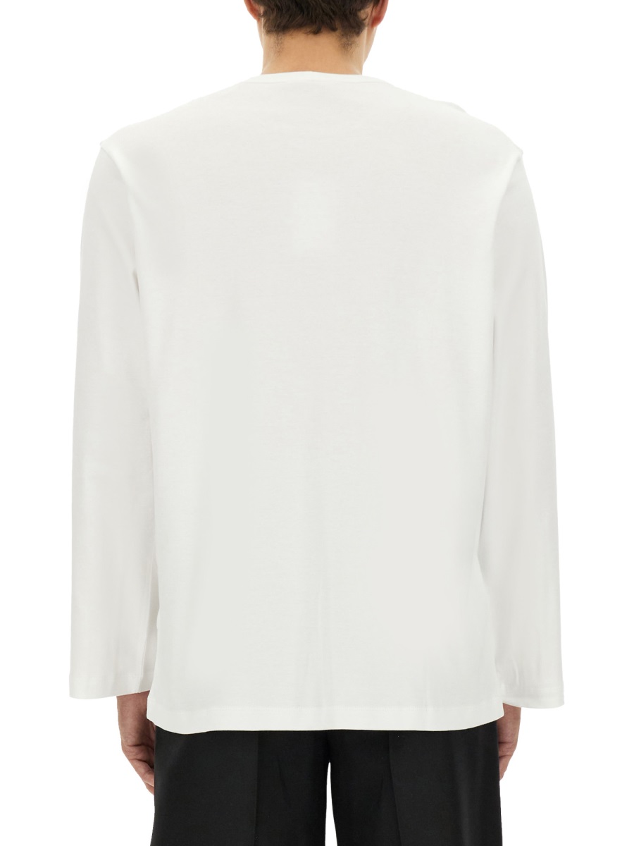 Helmut Lang T-SHIRT WITH LOGO Wit