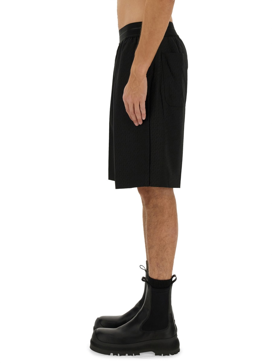 Helmut Lang SHORT CAR TAILORED Zwart