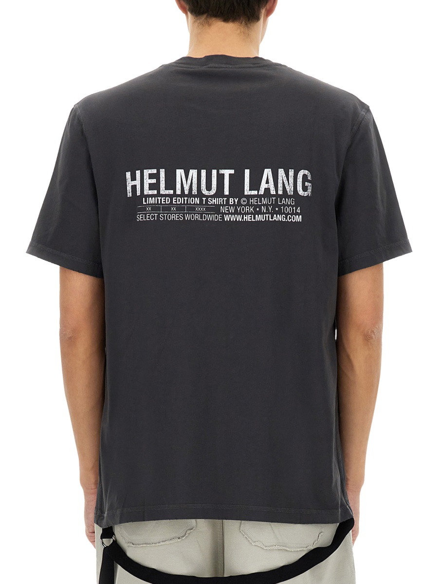 Helmut Lang "MEATPACKING" T-SHIRT Zwart