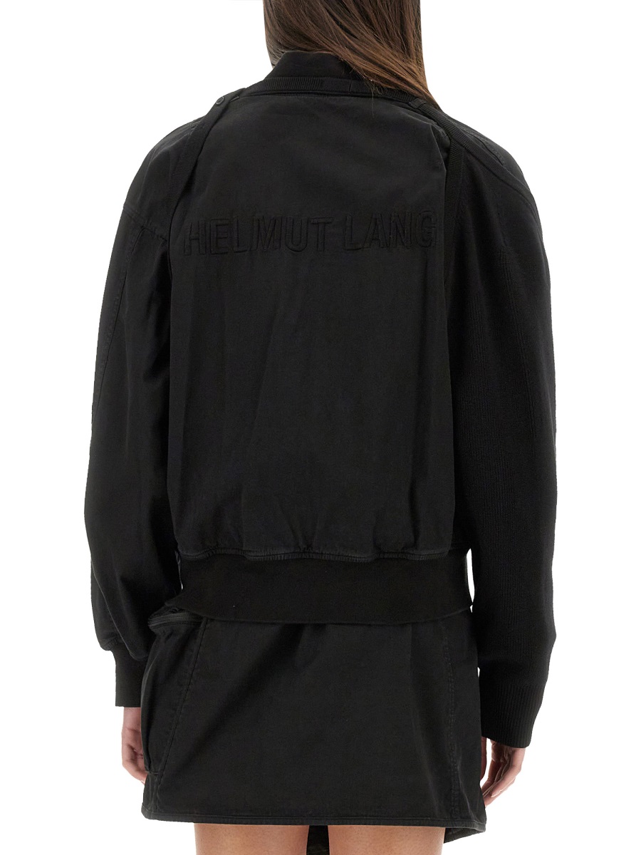 Helmut Lang BOMBER "MA1" Zwart