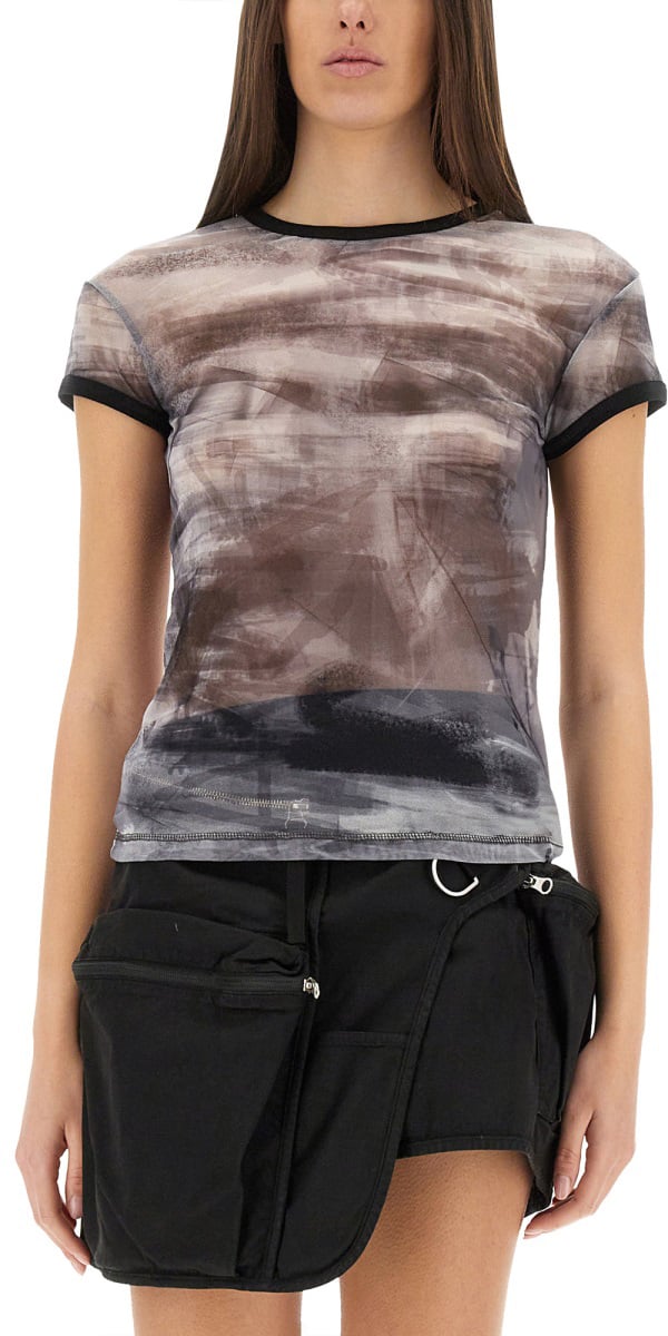 Helmut Lang SLIM FIT T-SHIRT Grijs