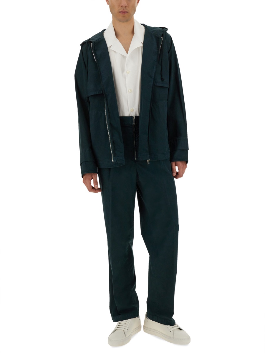 Helmut Lang HOODED WINDBREAKER Groen