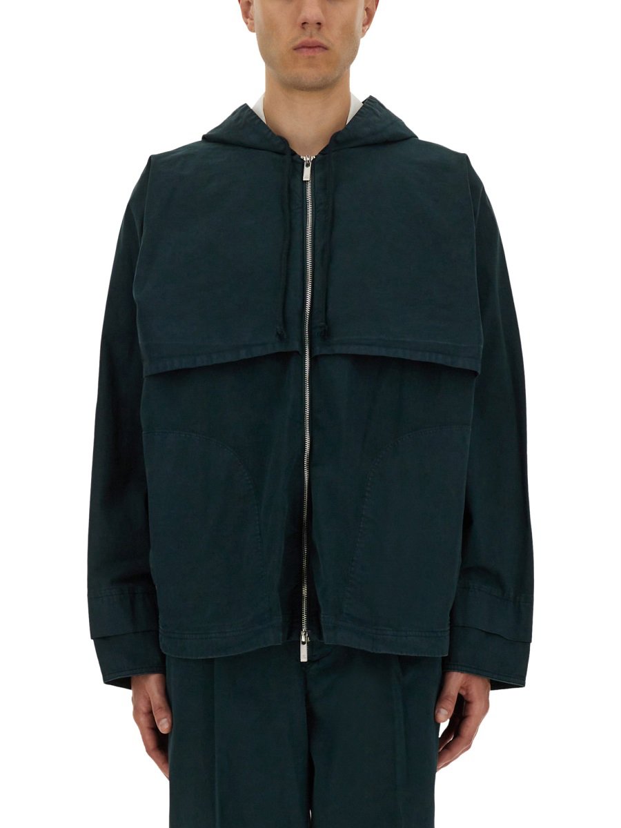 Helmut Lang HOODED WINDBREAKER Groen
