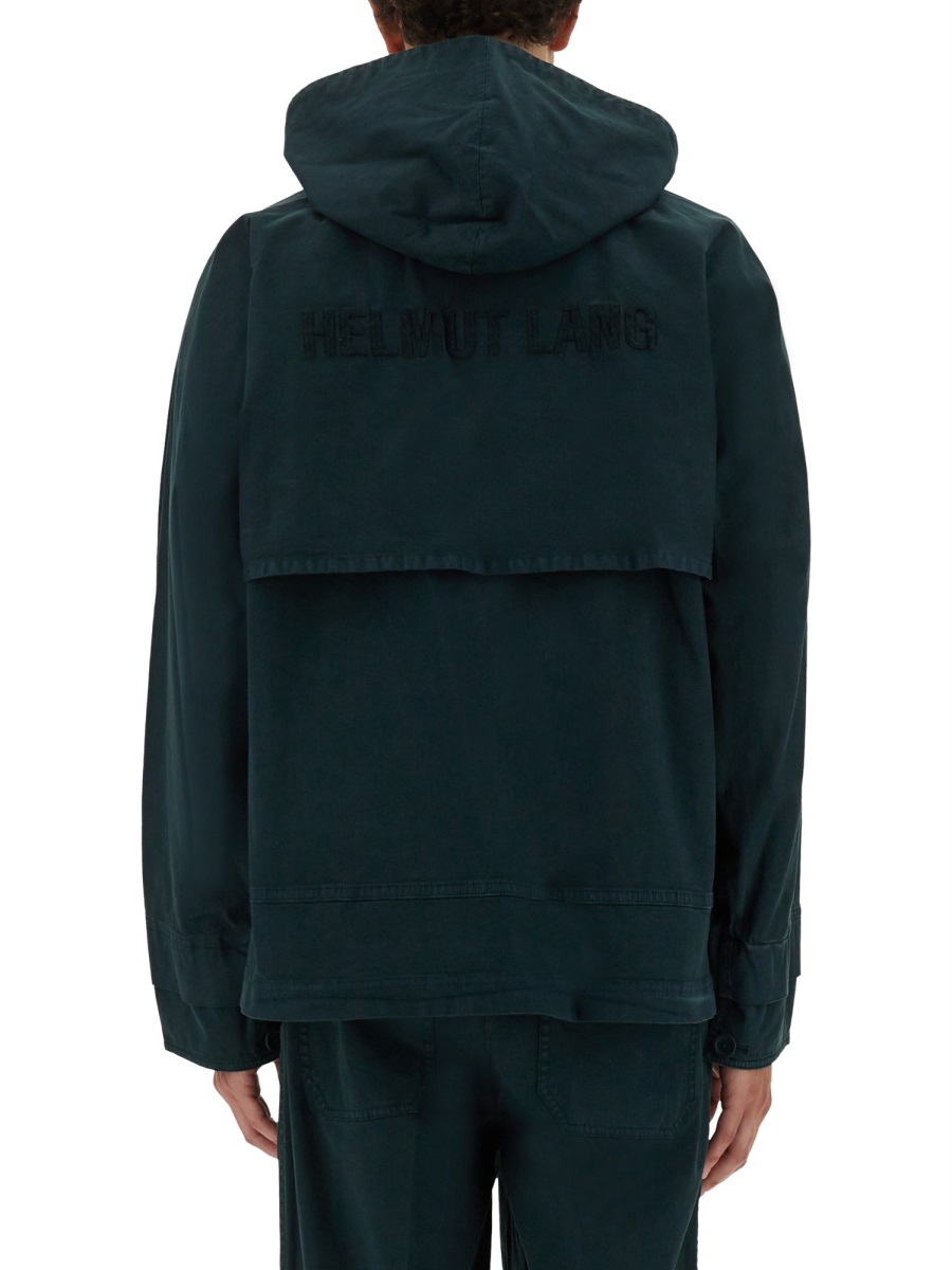 Helmut Lang HOODED WINDBREAKER Groen