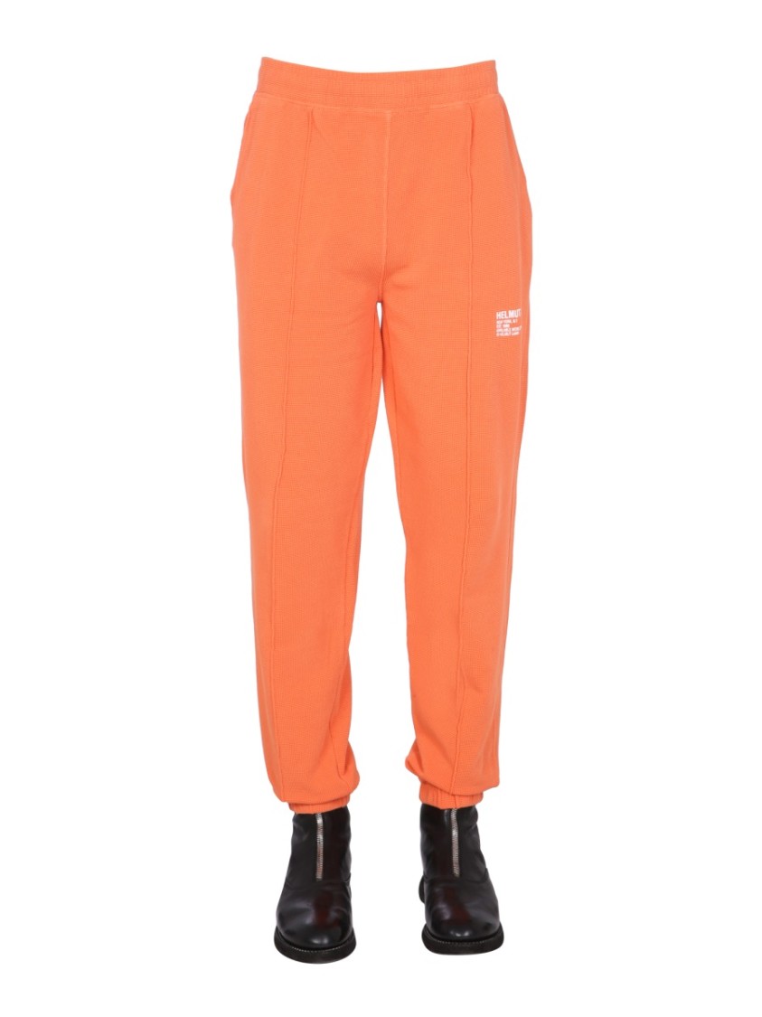 Helmut Lang Knitted Jogging Pants Oranje