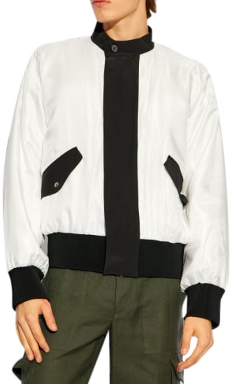 Helmut Lang Zip Bomber Black Zwart