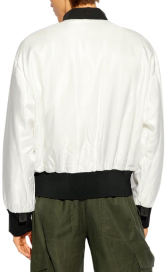 Helmut Lang Zip Bomber Black Zwart