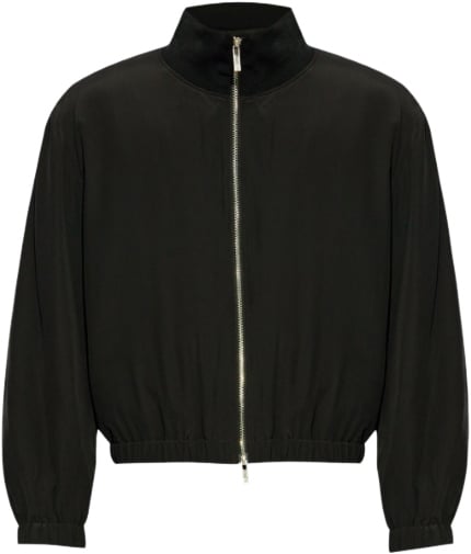 Helmut Lang Zip Bomber Black Zwart