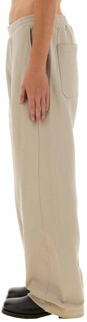 Helmut Lang Jogging Pants With Subtle Zipper Detail Neutraal