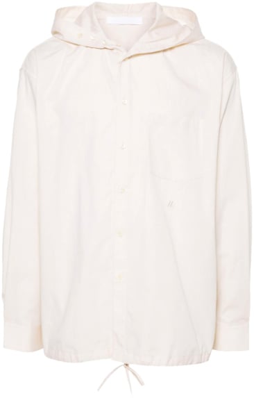 Helmut Lang Hoodie Shirt Vanilla Divers