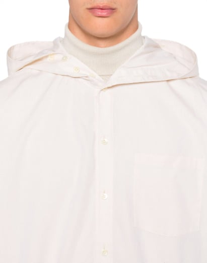 Helmut Lang Hoodie Shirt Vanilla Divers