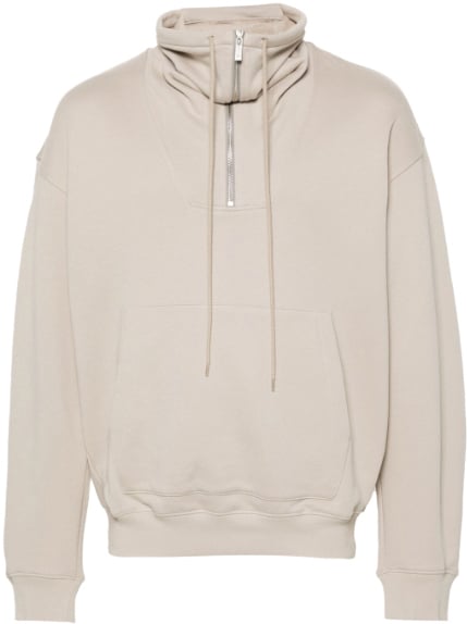 Helmut Lang Funnel Neck Sweater Stone Divers