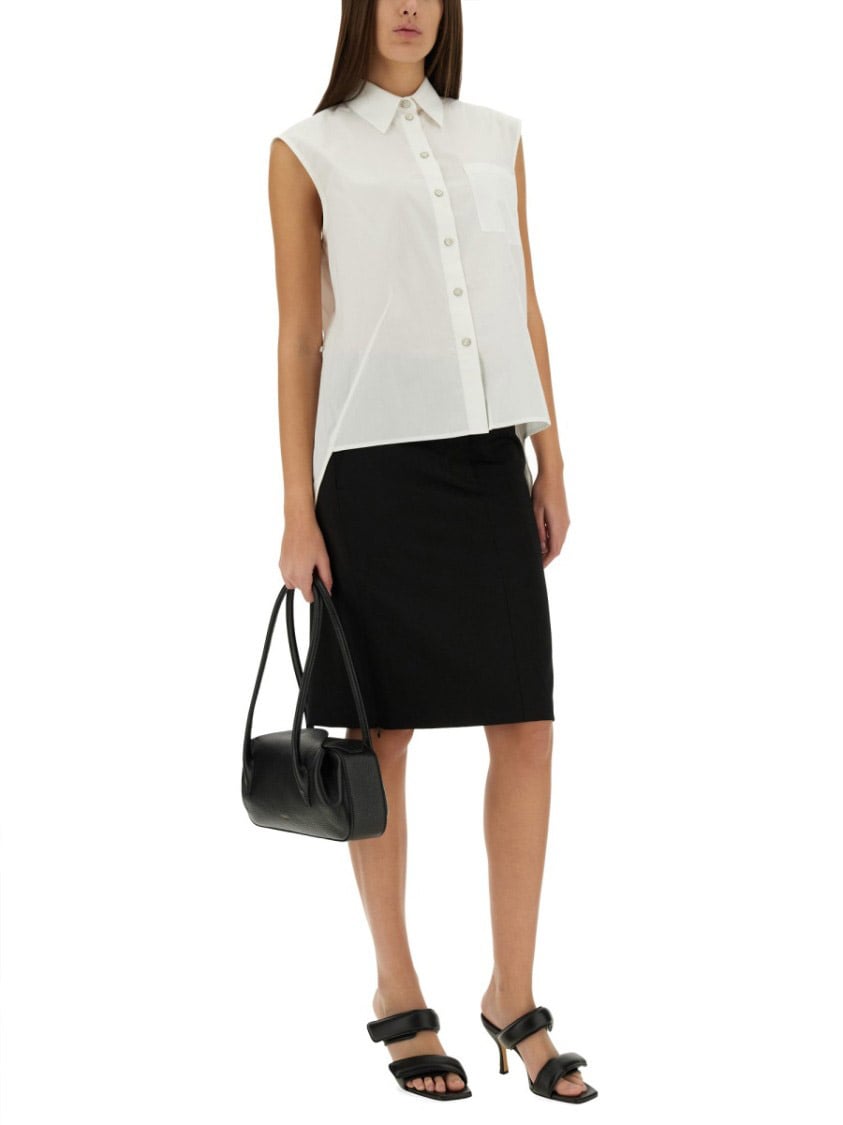 Helmut Lang "Apex Tail" Shirt Wit