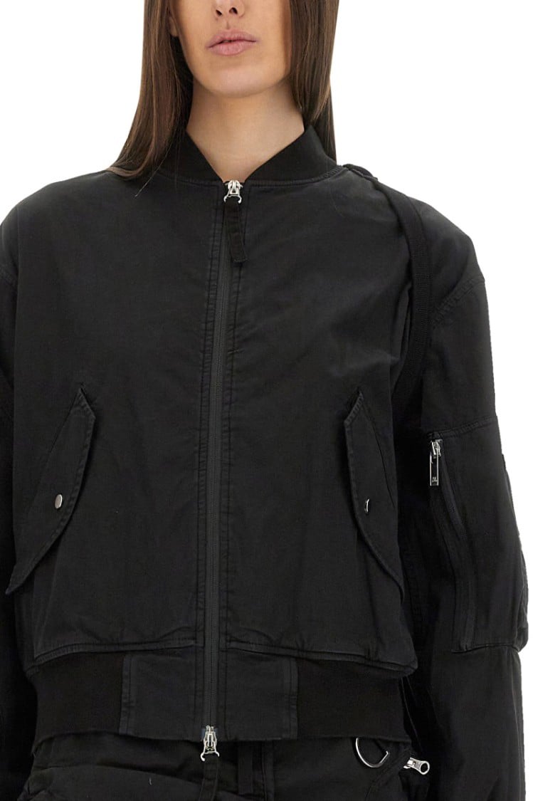 Helmut Lang "Ma1" Bomber Zwart