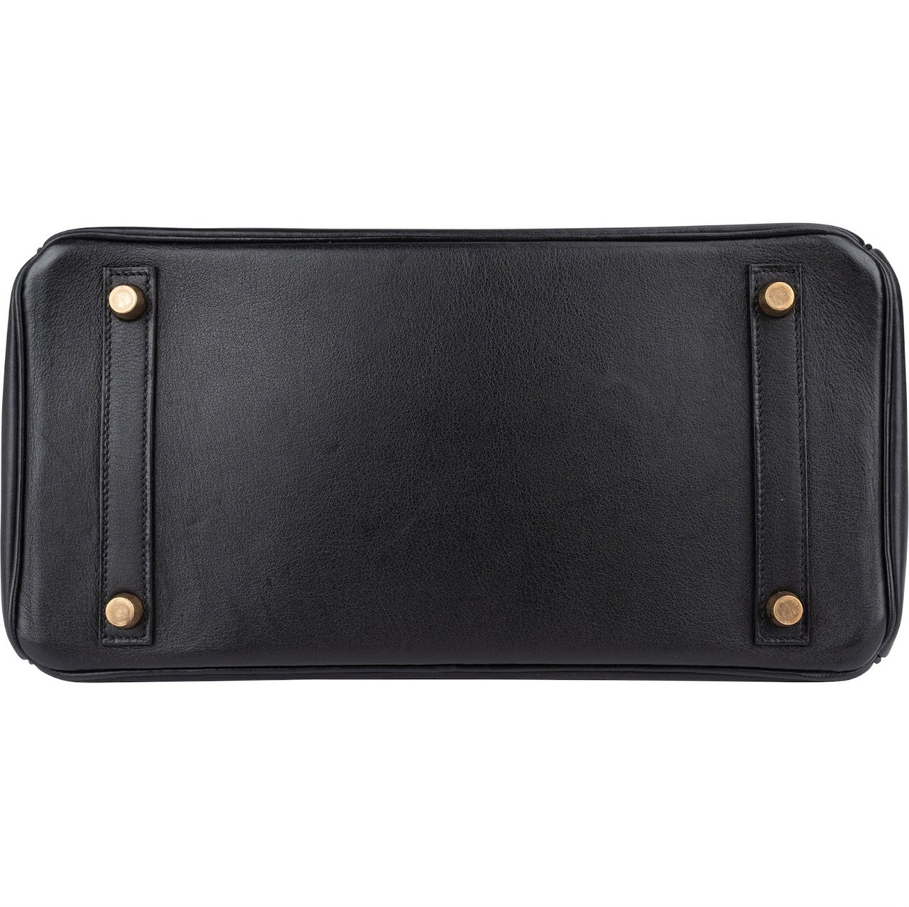 Hermès Hermès Noir Swift Leather Birkin 30 Handbag Zwart