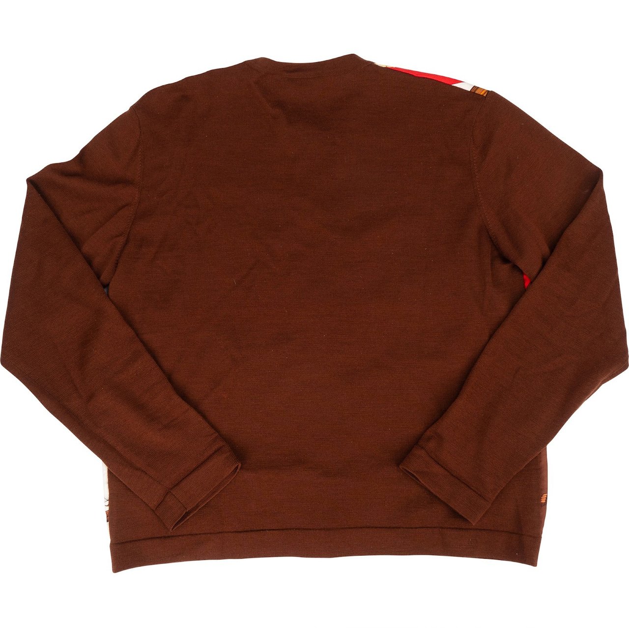 Hermès Hermès Cravache Silk Cardigan (FR 42 / DE 40) Bruin