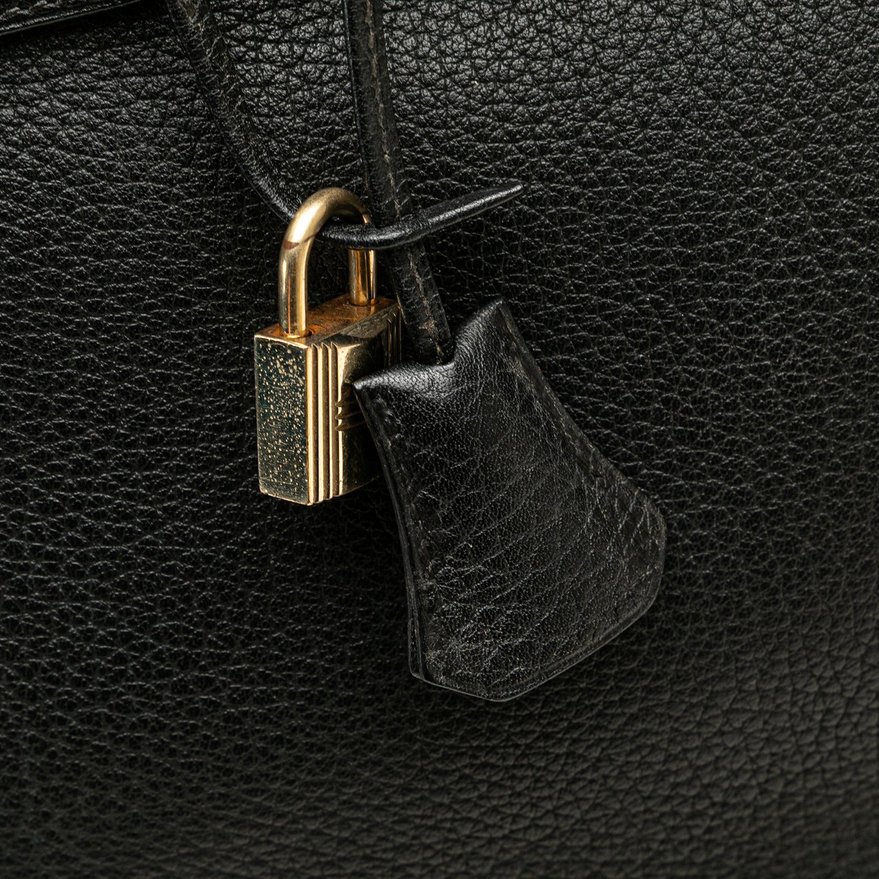Hermès Togo Birkin Retourne 35 Zwart
