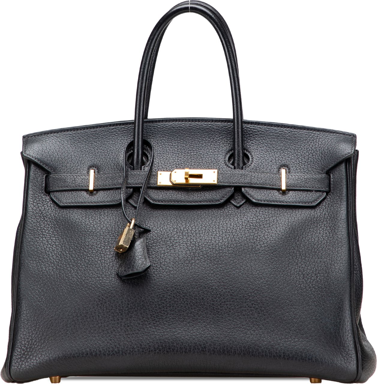 Hermès Togo Birkin Retourne 35 Zwart