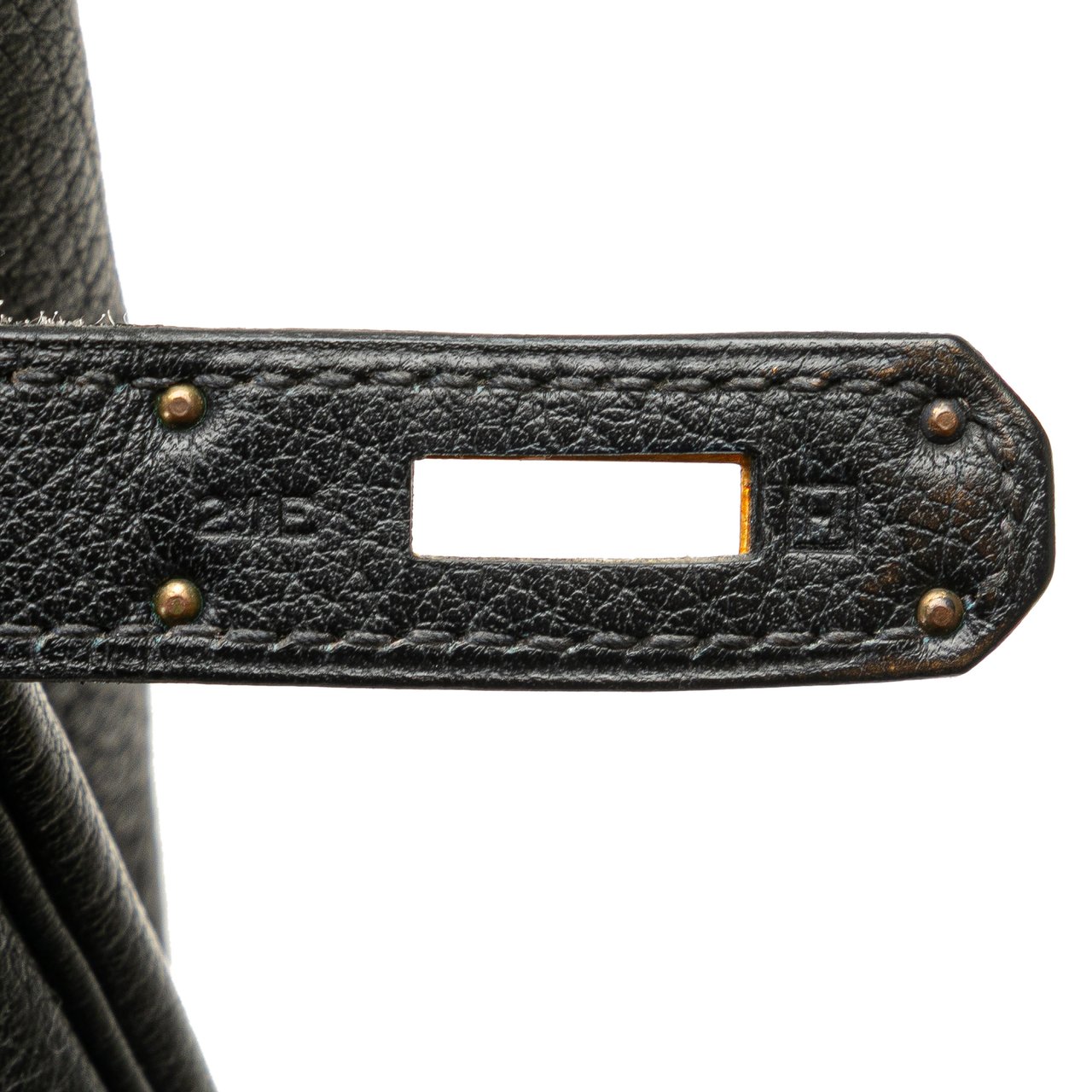 Hermès Togo Birkin Retourne 35 Zwart