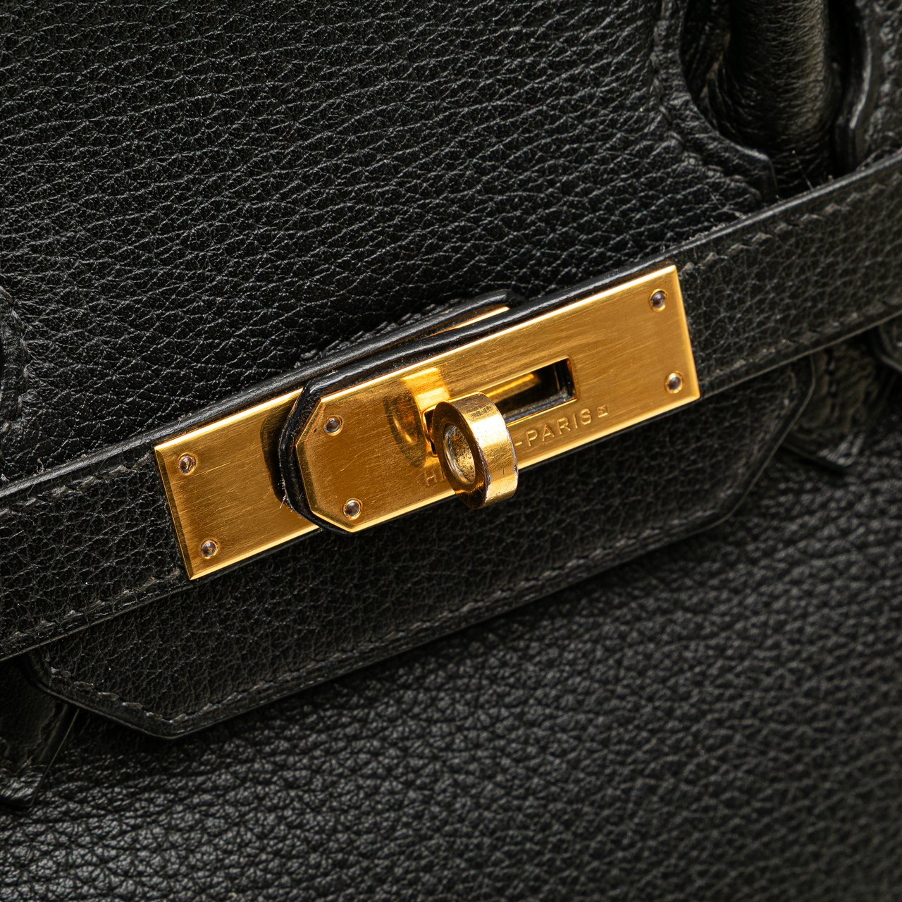 Hermès Togo Birkin Retourne 35 Zwart