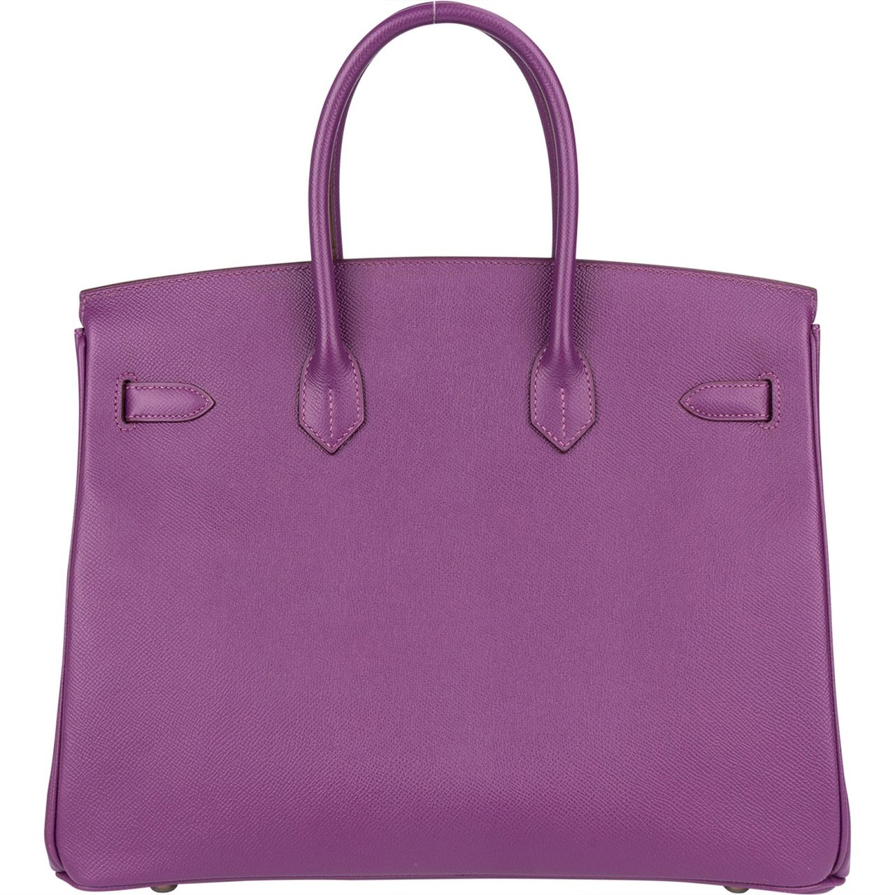Hermès Hermès Violet Epsom Leather Birkin 35 Handbag Paars