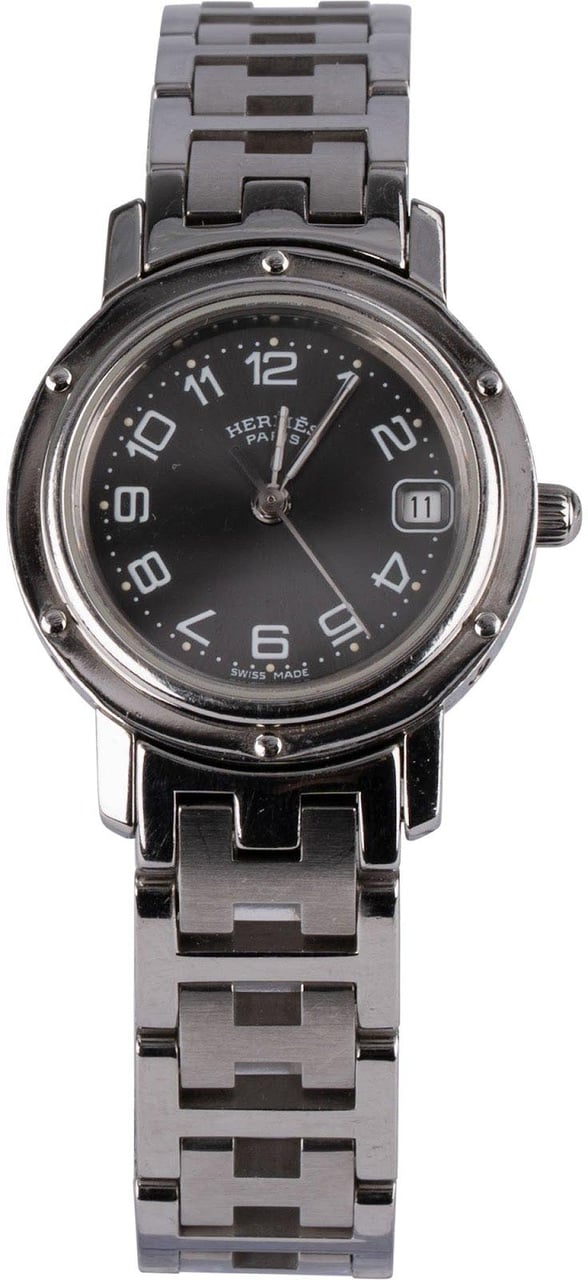 Hermès Hermès Silver Tone Clipper CL.210 Women Watch Divers