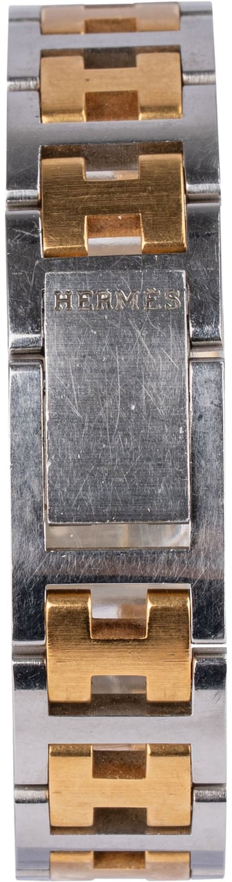 Hermès Bicolor Tone Clipper Women Watch Divers