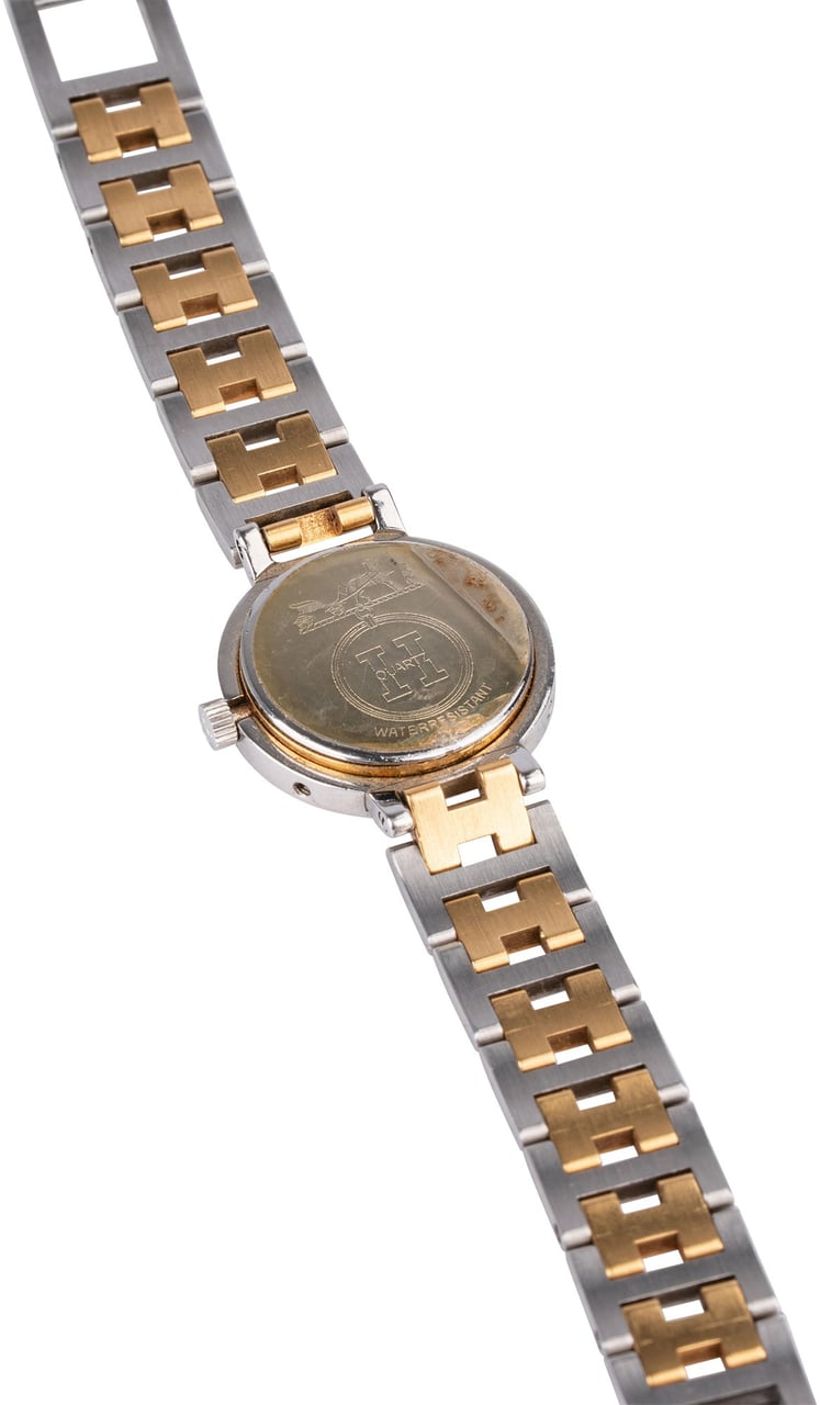 Hermès Bicolor Tone Clipper Women Watch Divers